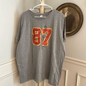 Karma is the guy in the Cheifs coming straight home to me. -T Swift, tee